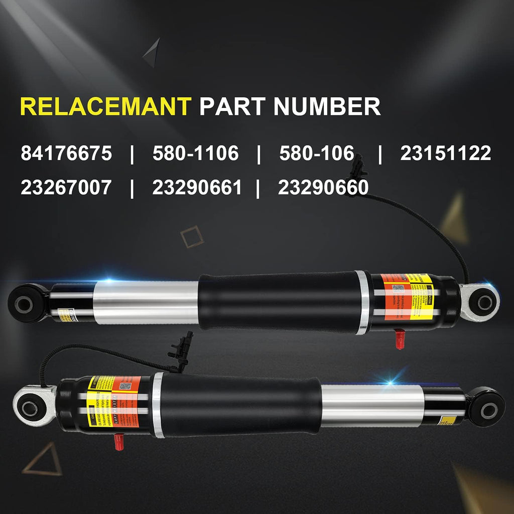 Rear Air Shock Absorber Pack of 2 V797
