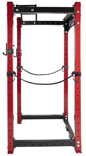 1000 Pound Capacity Power Rack Squat Stand with J-Hooks K45148