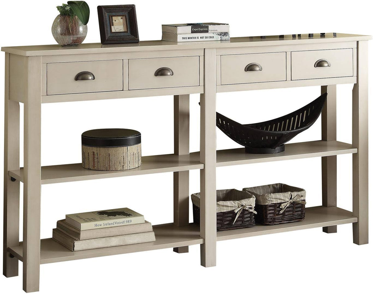 Cream Console Table V7804