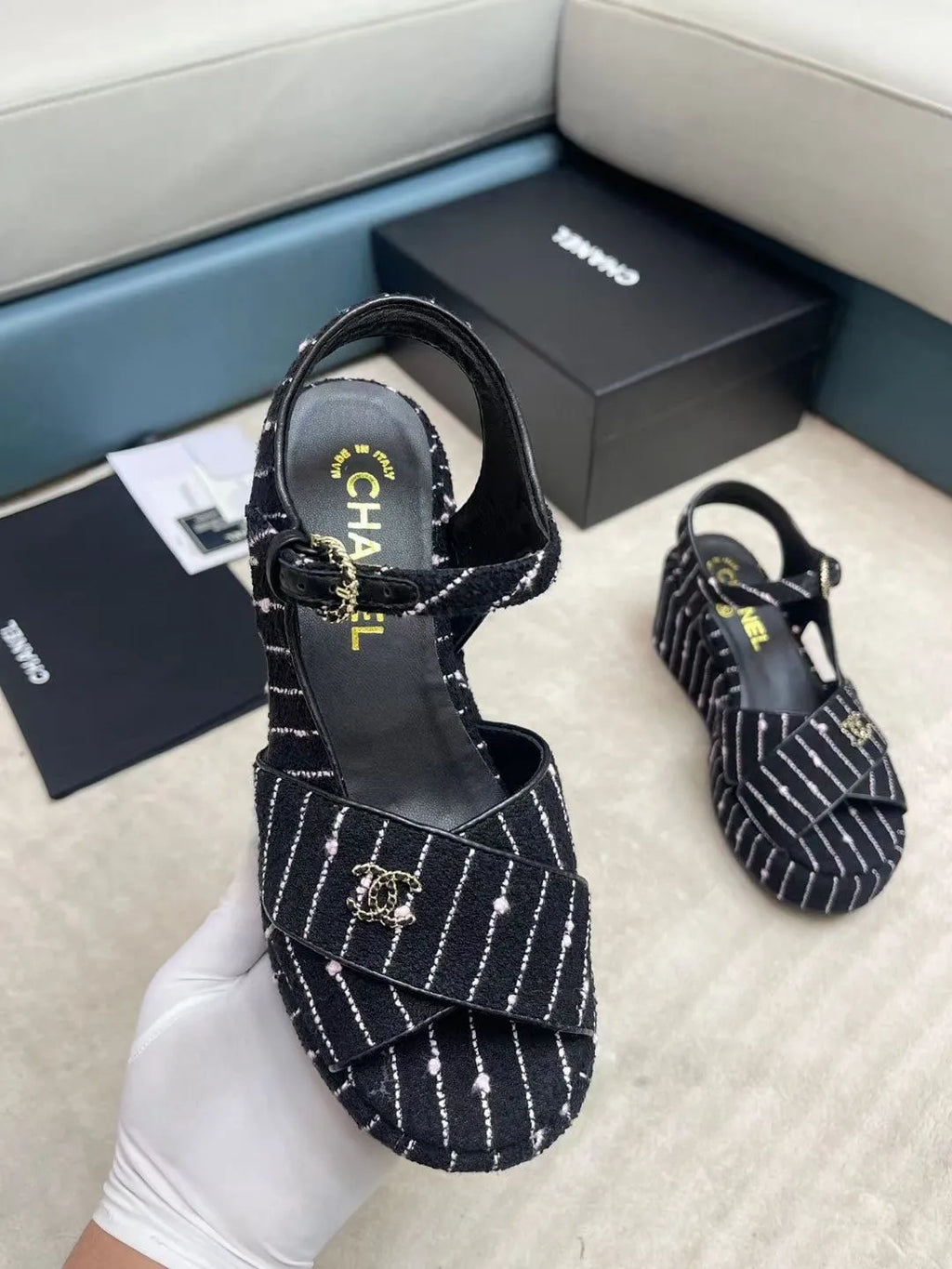 Women Sandals Shoes 5cm Heels O206
