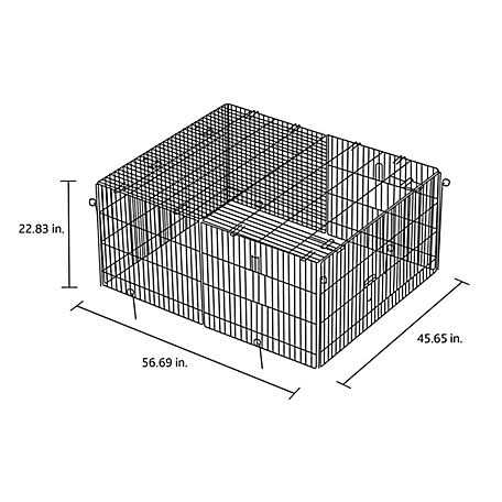 Enclosed Outdoor Run U93698
