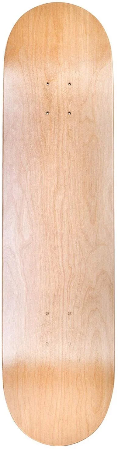 10 Cal 7 Natural 8" Blank Canadian Maple Skateboard Decks O8153