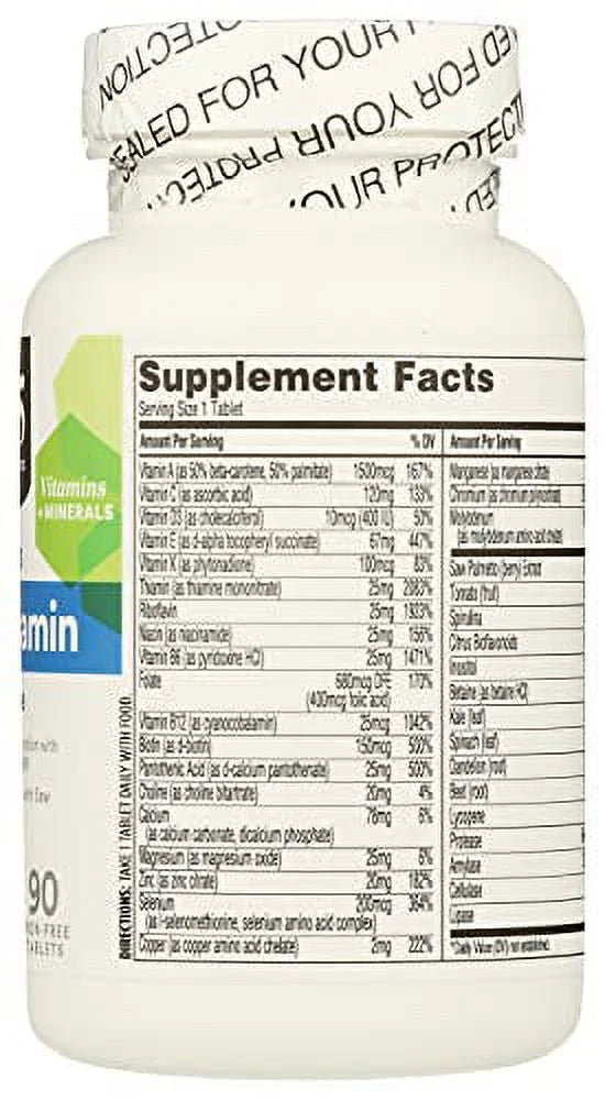 Men's Multivitamin Tablets, 90 Count D7185
