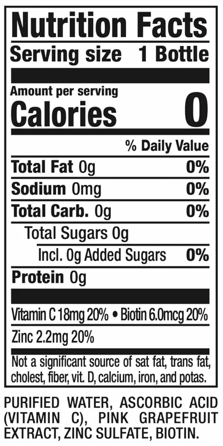 23.9 Fl Oz Enhanced Water Variety Pack, 6 Bottles P213406
