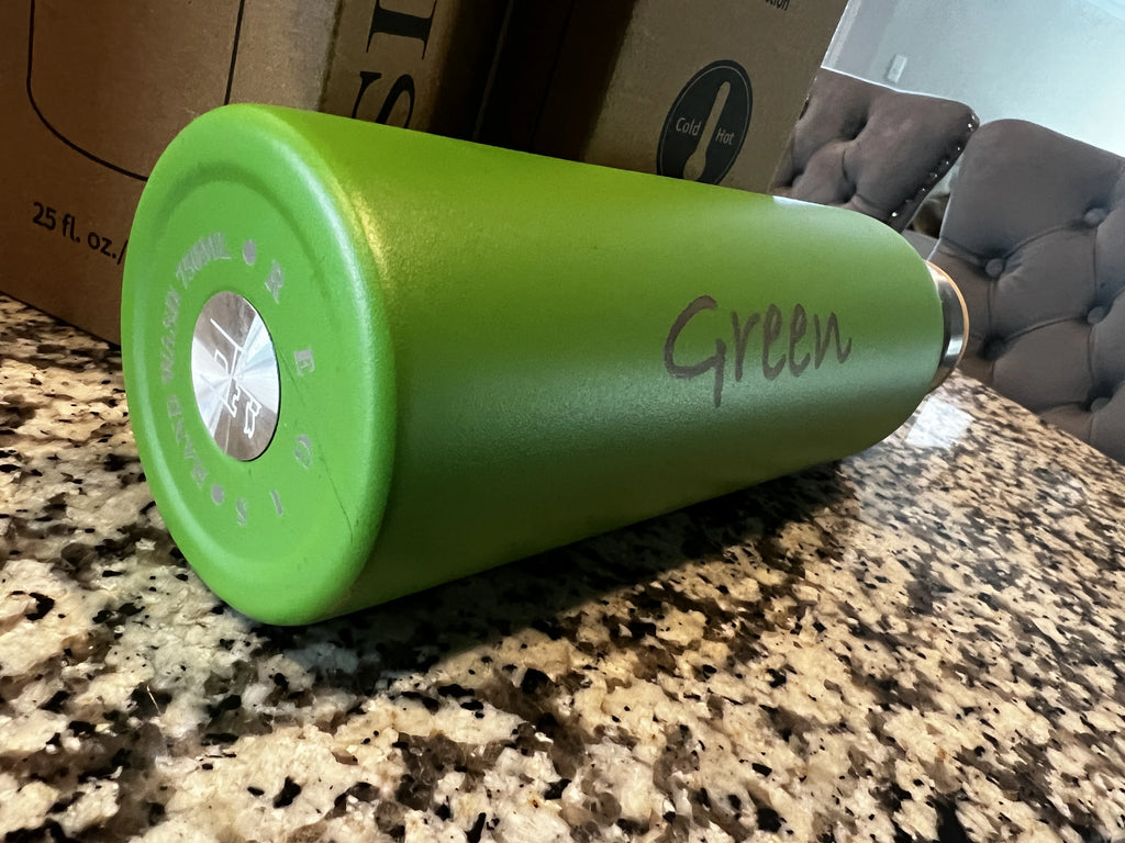 LIME Stainless Steel Sports Water Bottles 25oz S888535