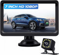7 Inch Monitor Kit HD 1080P IP69 Waterproof Rear View Camera with 12 LED, Pack of 2 V308752