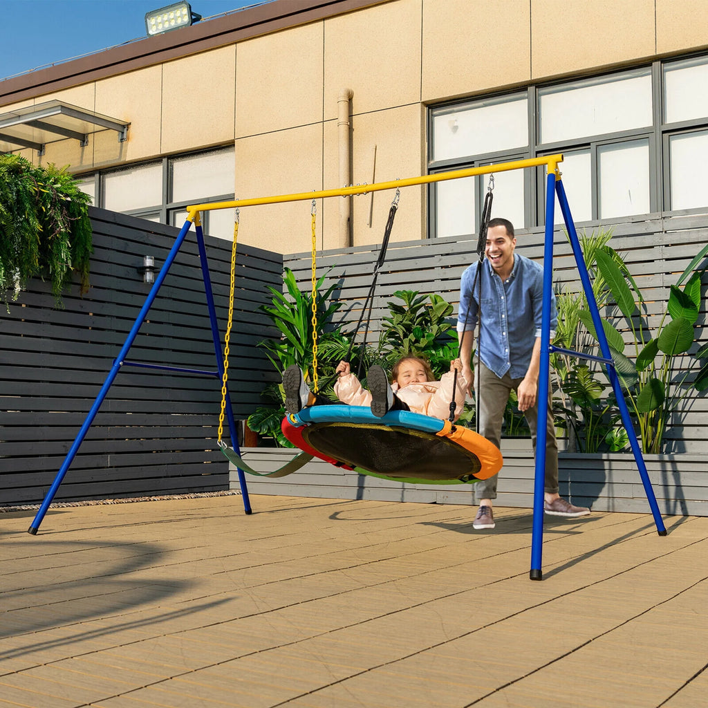 Heavy-Duty Metal Swing Frame G5555