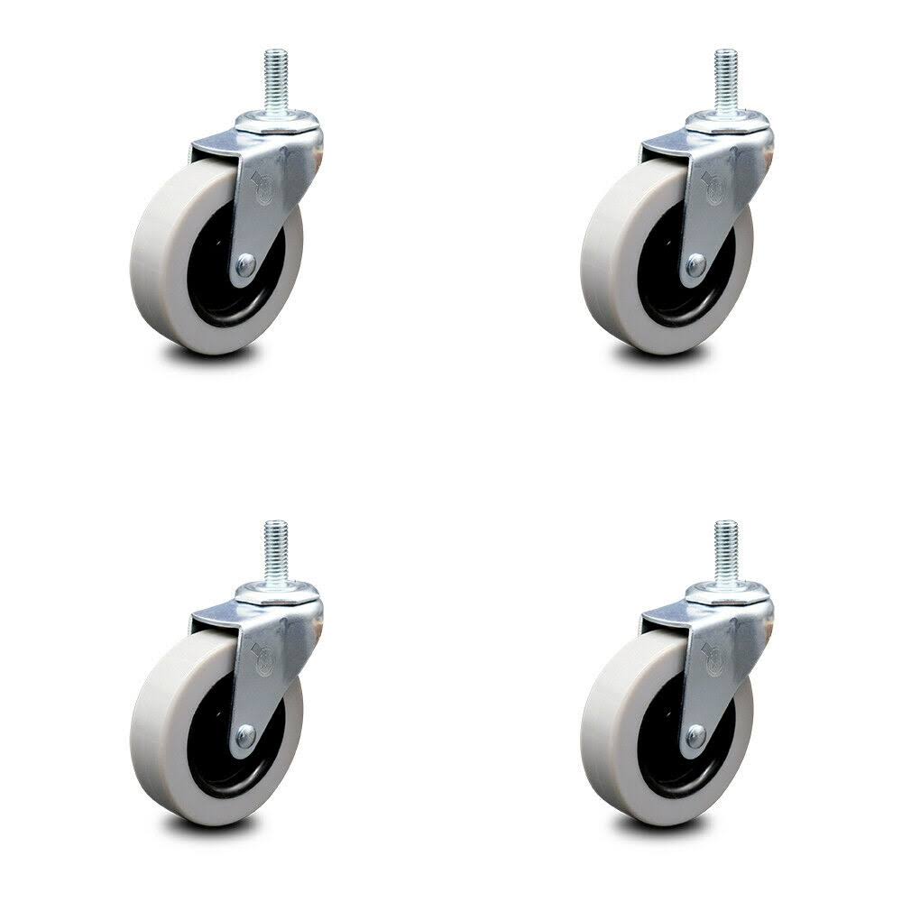 3 inch Swivel Polyurethane Casters, Set of 4 X891426