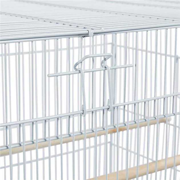 Rolling Wood Bird Cage N67374