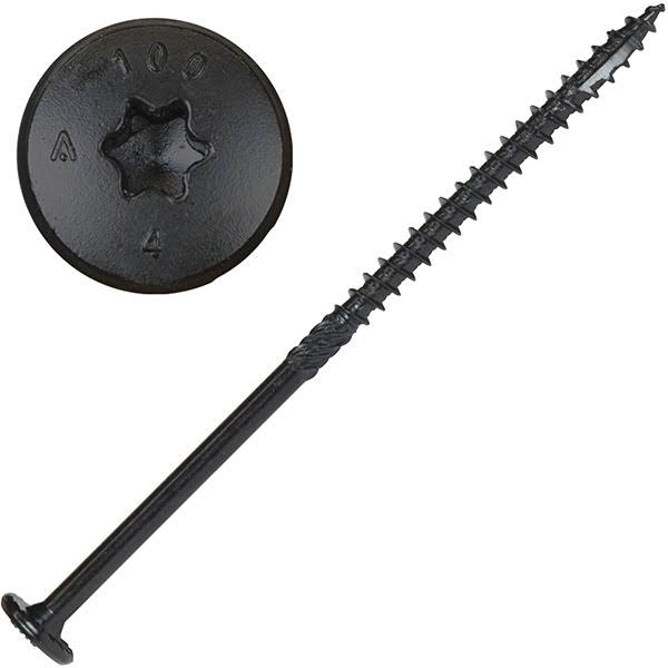 16 x 6x22 Exterior Structural Lag Screws Star Drive 50 Count N275
