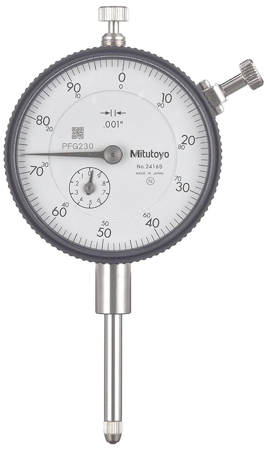 Dial Indicator, 0 to 1 in, 0-100 G6334