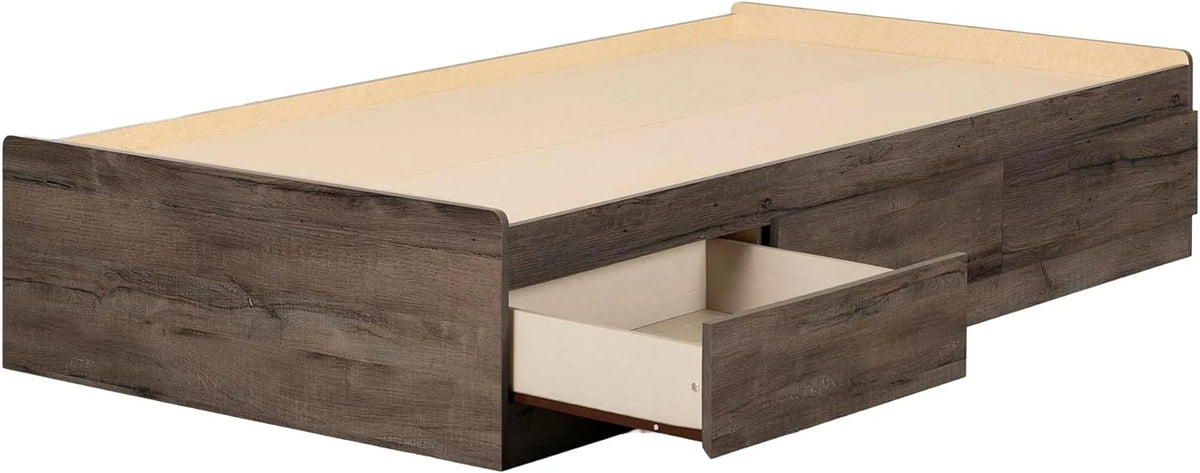 Fall Oak 3 Drawer Bed Z71062