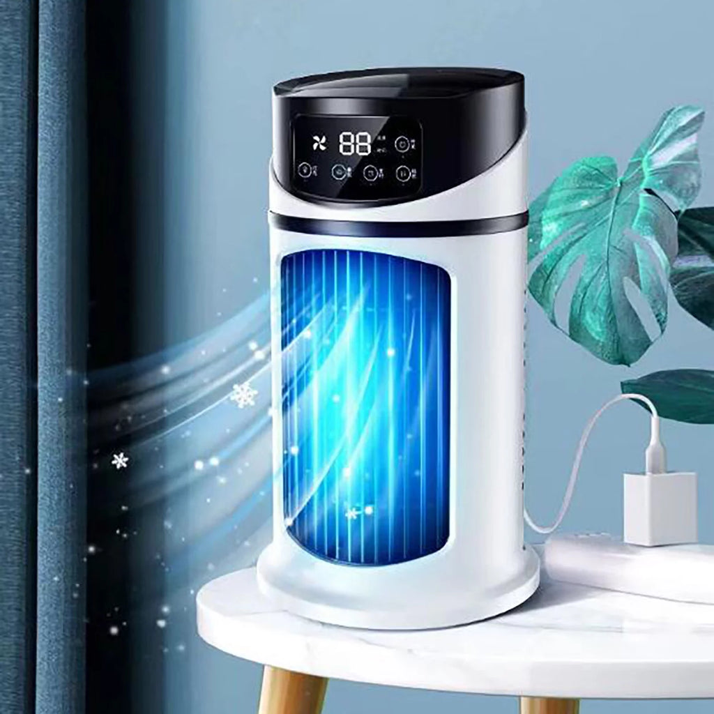 Electric Fan USB Multi-function Timing Air Cooler E71266