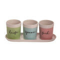 Multicolor 14 in. Silverware Caddy Set of 4 B867387