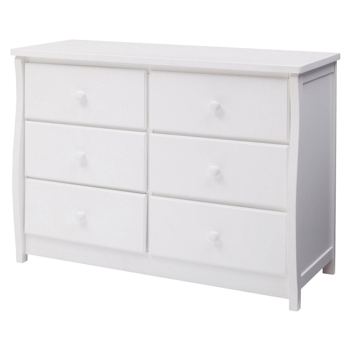 6 Drawer White Dresser F16687