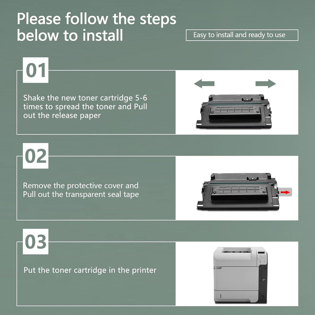 Compatible Black Toner Cartridge M13637