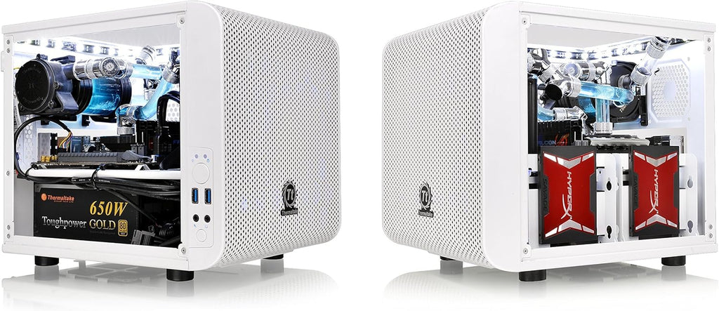 White Mini ITX Cube Computer Chassis X267862