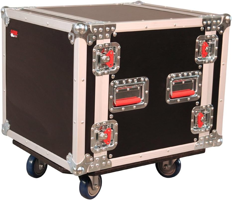 14U Audio Road Rack with Heavy-Duty Casters S268