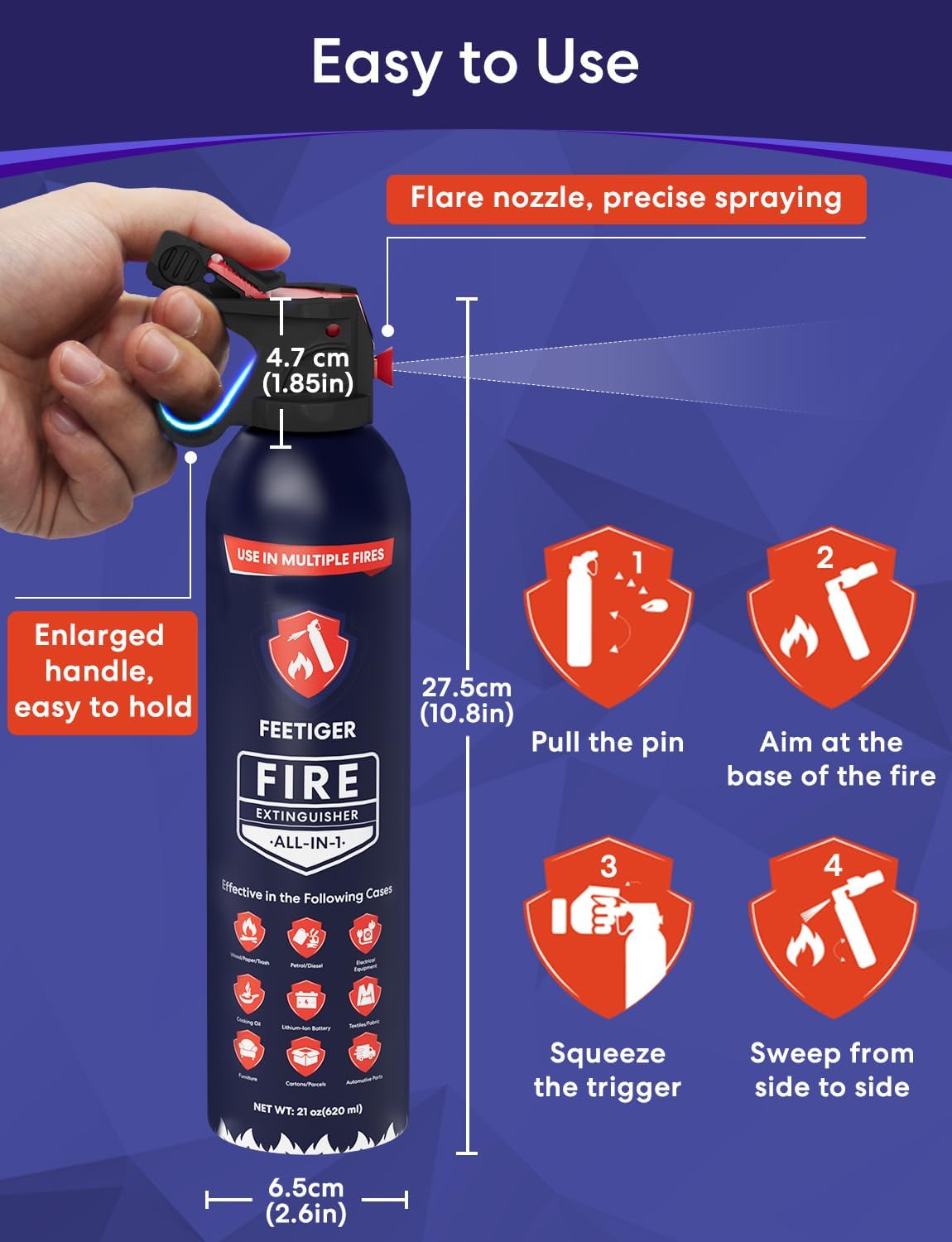 2pack Fire Spray B56731