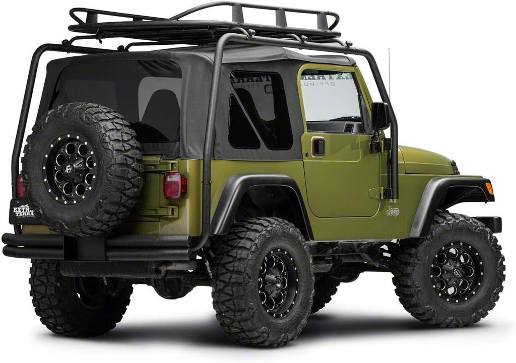 Textured Black Roof Rack Basket T291
