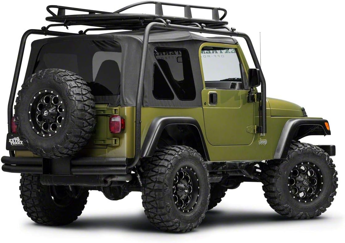 Textured Black Roof Rack Basket T291