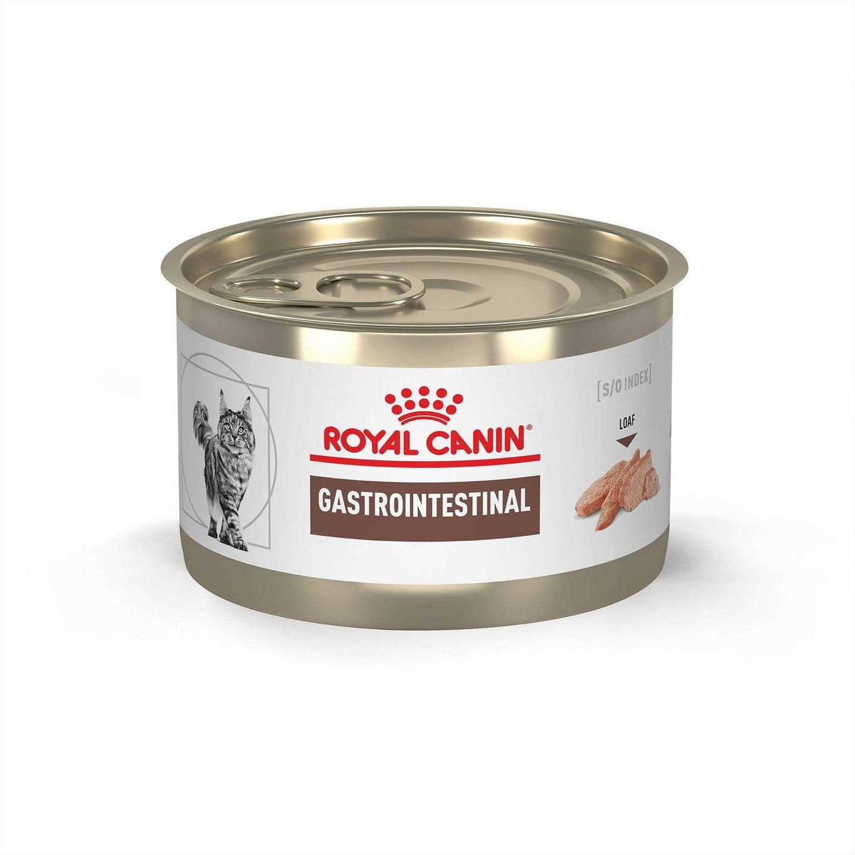 Veterinary Diet Adult Gastrointestinal Loaf in Sauce Canned Cat Food D52718