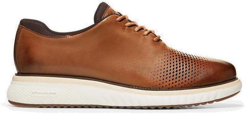 British Tan/Dark Roast/Brazilian Sand Wing Oxford P7182