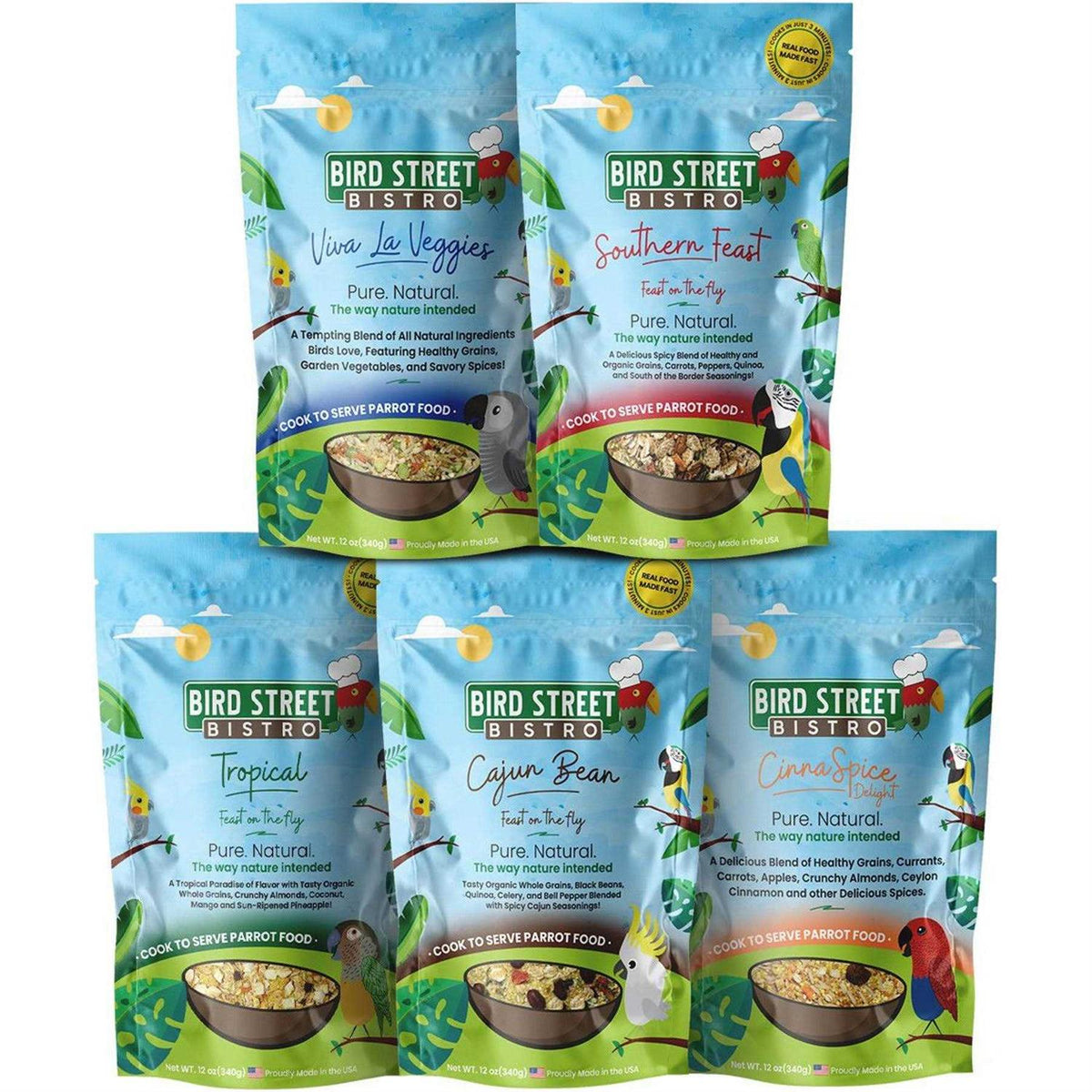 Parrot Food Sample Pack L40797