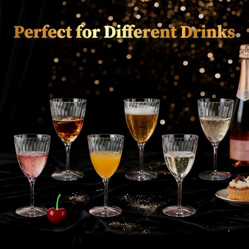16 Pack 6oz Clear Champagne Flutes Q9944