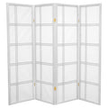 White 4 Panel Shoji Screen P673854