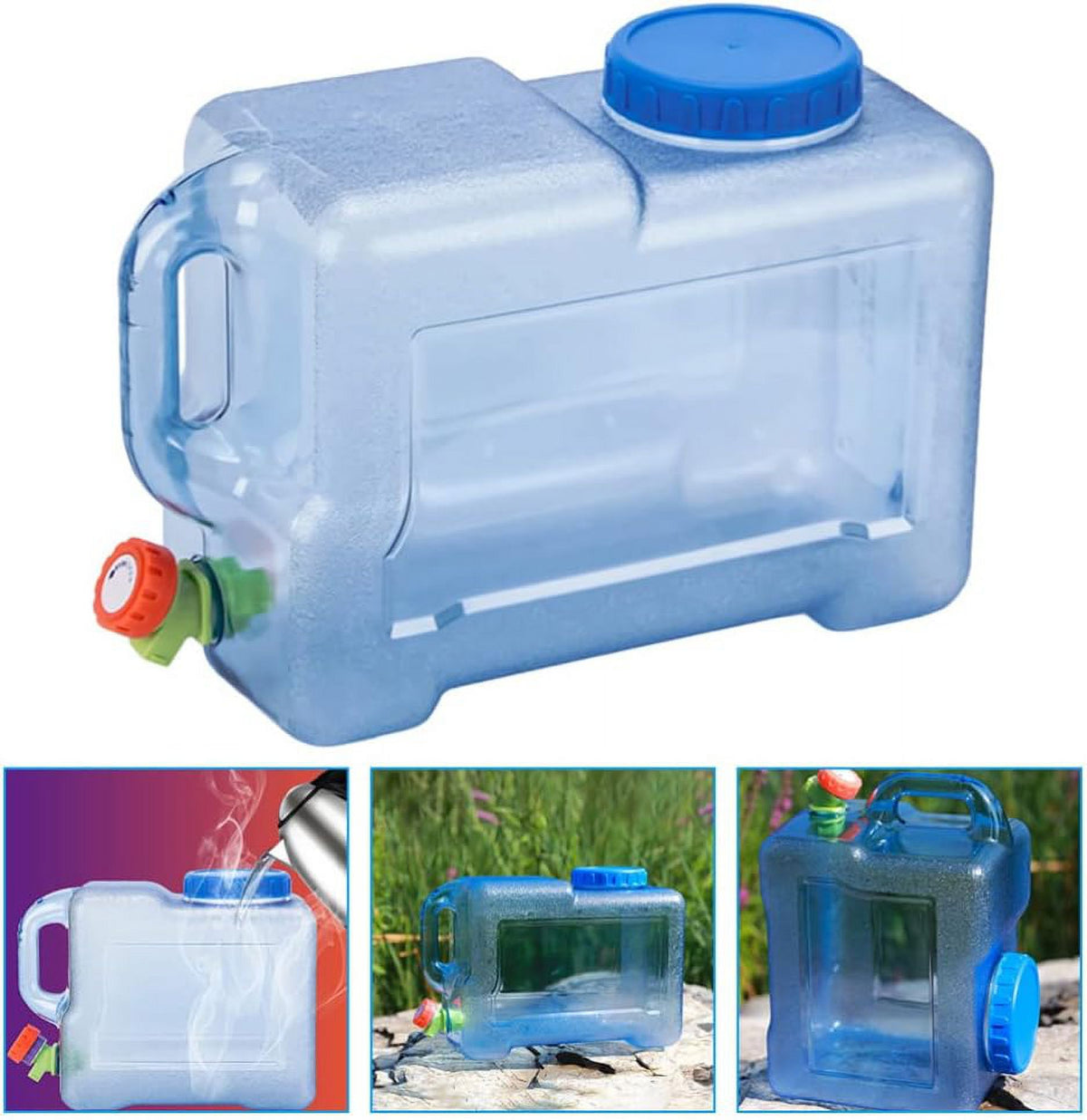 5 Gallon Portable Water Jug with Spigot O605
