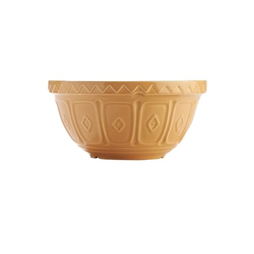 Beige 29 cm Earthenware Mixing Bowl A47742