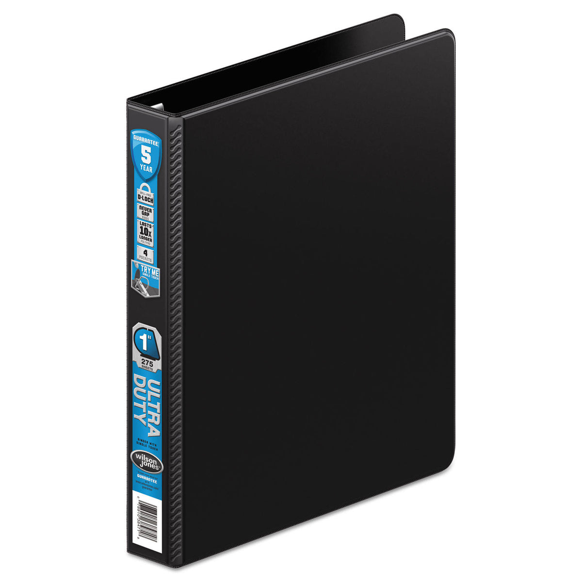 Black 1" D-Ring Binder 12 Pack G299060