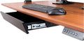 Black Sliding Under-desk Drawer Organizer 22" W M822265