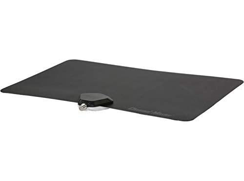 Ultra-Thin Indoor TV Antenna 35 Mile Range Black White O46357