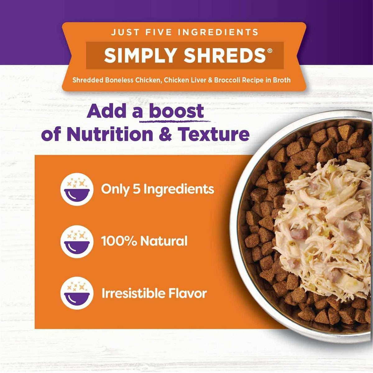 Grain Free Chicken Wet Dog Food Topper C935284