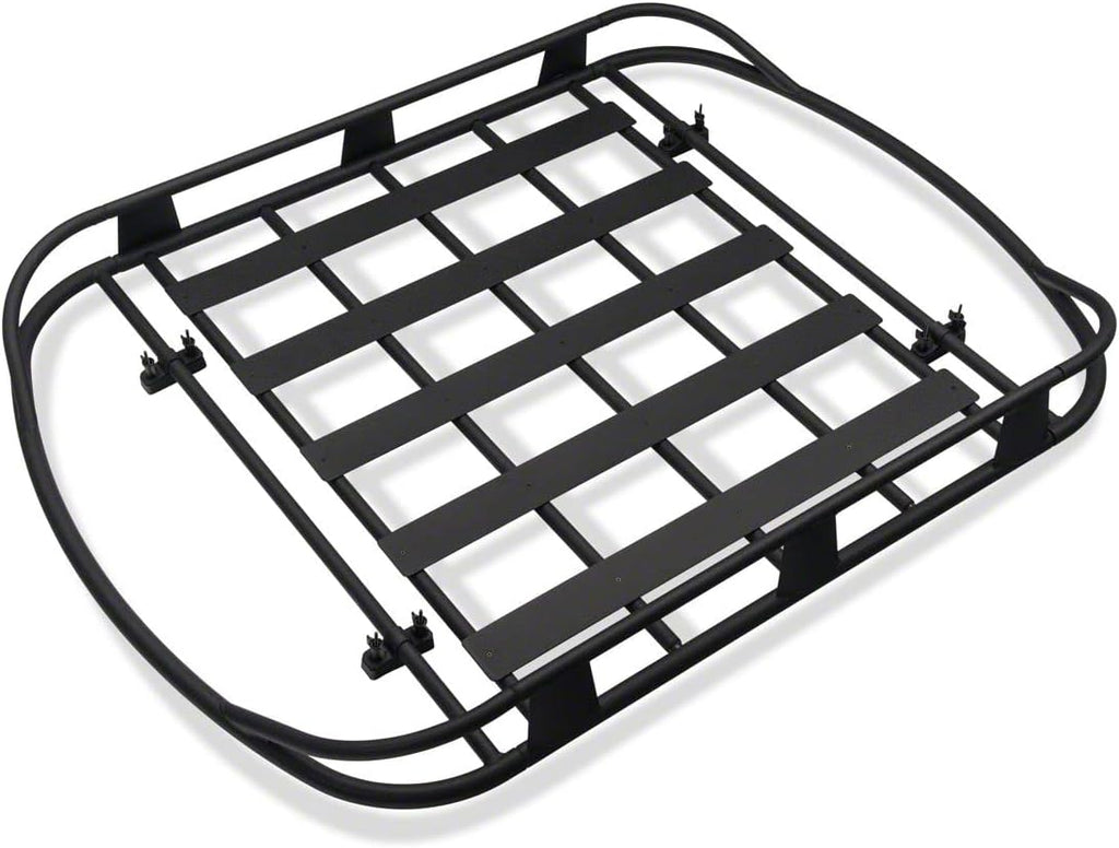 Textured Black Roof Rack Basket T291