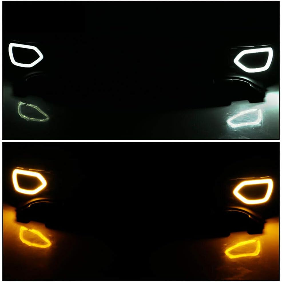 Smoked LED Grille Light Assembly for DRL and Turn Signal O391