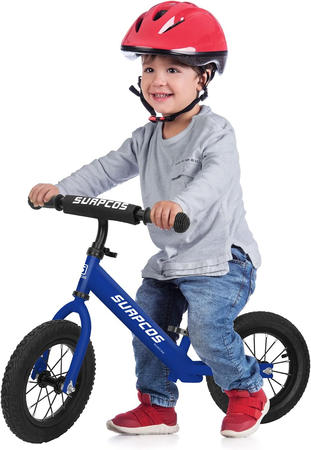 12-inch Rubber Tires Balance Bike Pack of 2 U8047