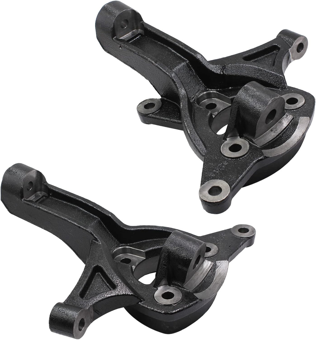 Front 5" Lift Spindles with Extended Brake Lines E860977