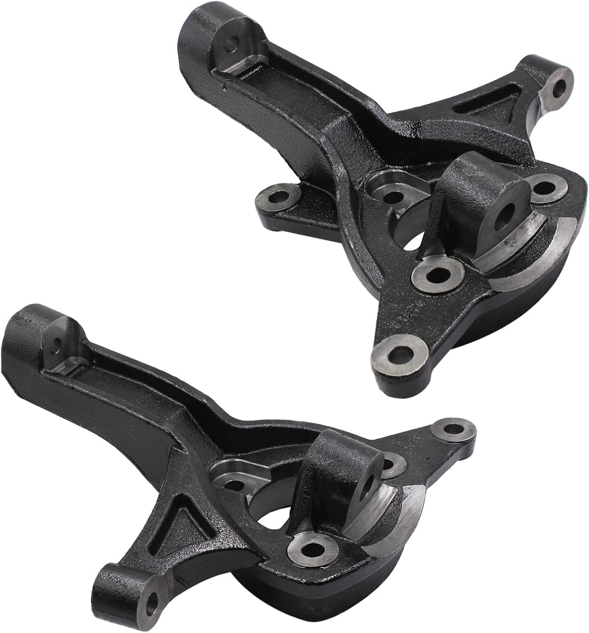 Front 5" Lift Spindles with Extended Brake Lines E860977