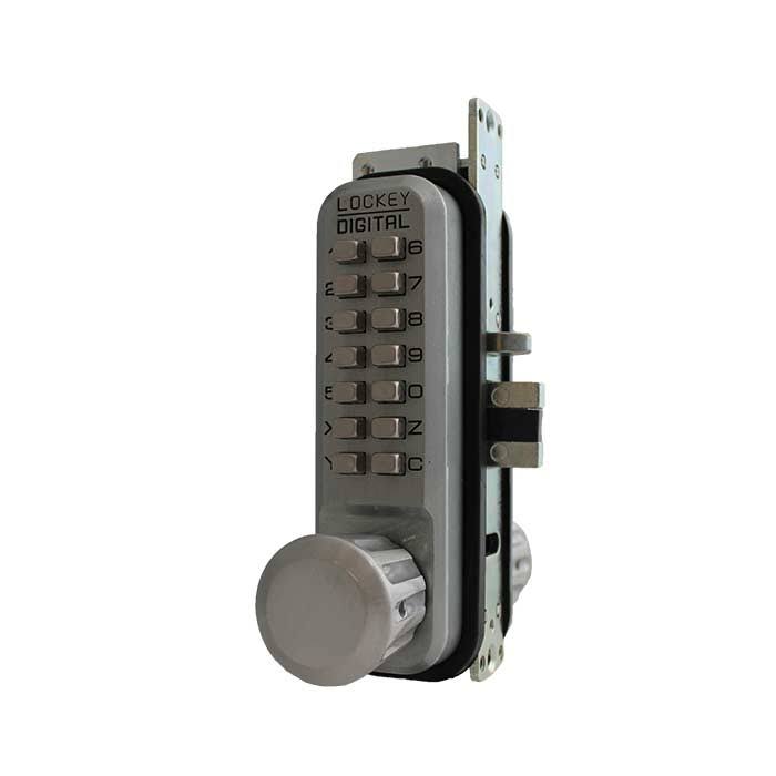 Mechanical Keyless Narrow Stile Latch with Double Sided Combination P16634