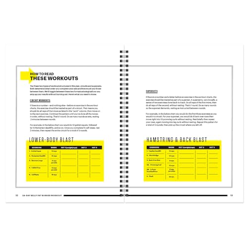 28-Day Workout Planner J67256