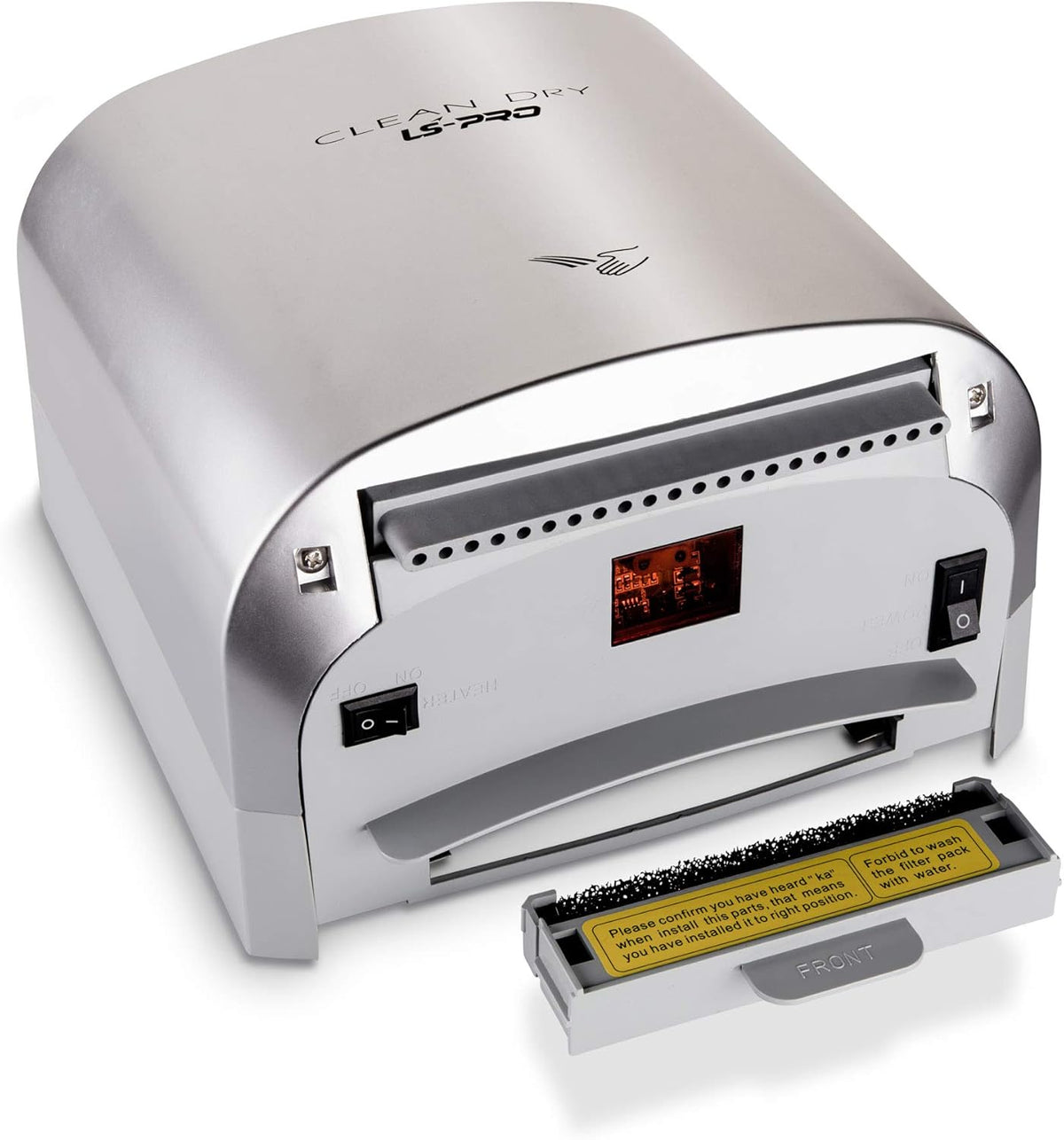 Automatic Hand Dryer with Infrared Sensor, 60 dB R675705