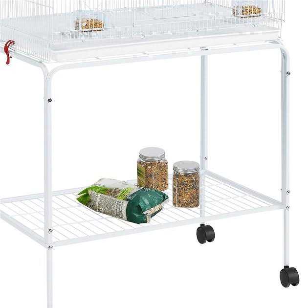 Rolling Wood Bird Cage N67374
