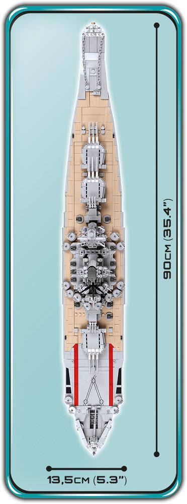 WW2 Battleship Musashi N5713