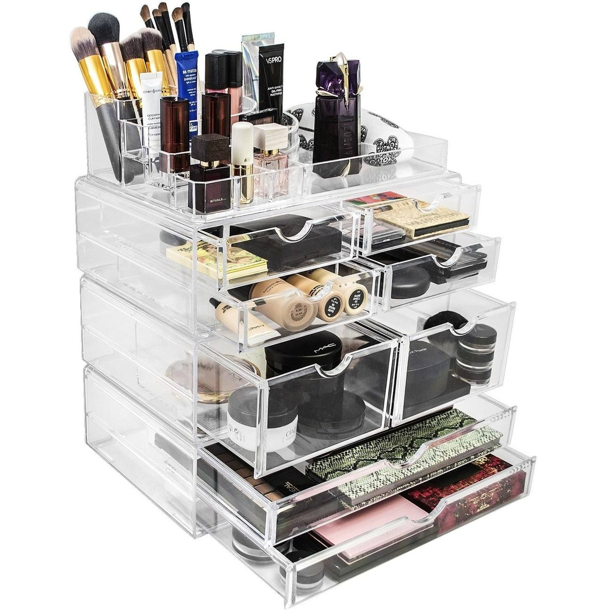 X-Large Stackable Detachable Makeup Storage Case O222550