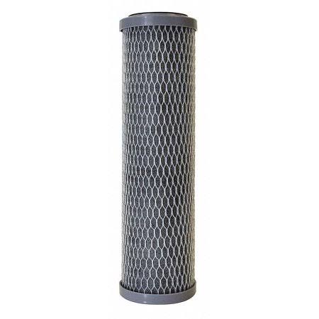 5 Micron Rating Filter Cartridge, 2 1/2 in Diameter, 10 1/2 in Height, 4.0 GPM N649135