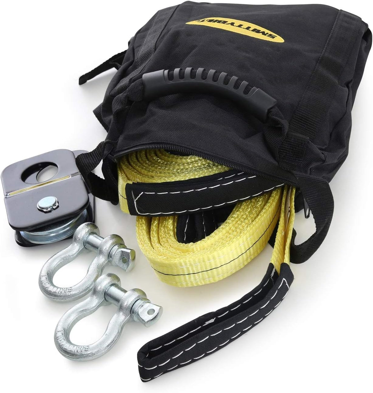 Black ATV Winch Accessory Kit Pack of 2 W193
