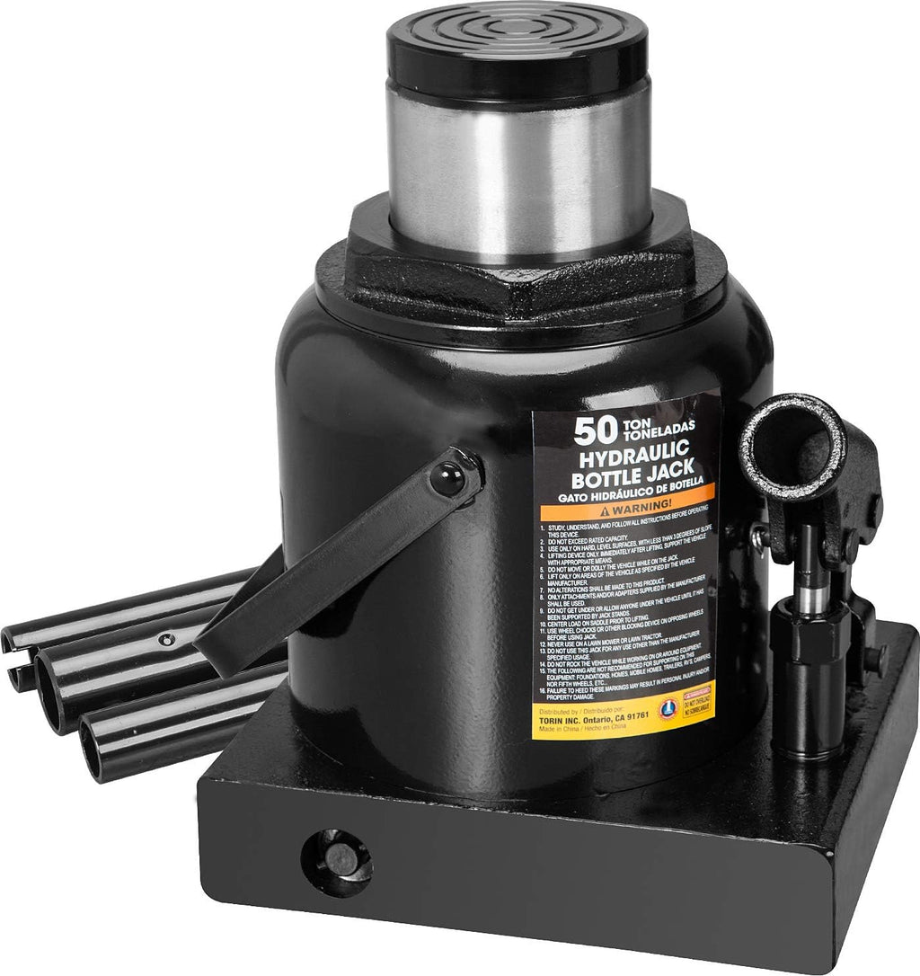 Black Pack of 2 Hydraulic Bottle Jack B765995